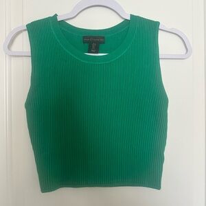 House of Harlow 1960 Vibrant Green Crop Top